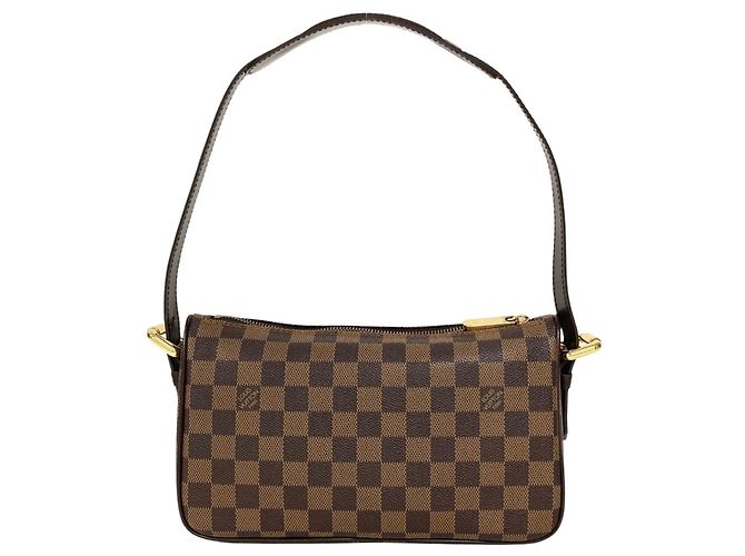Borsa a Spalla Louis Vuitton Ravello GM Marrone Damier ebene - vista 3
