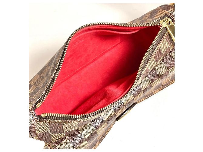 Borsa a Spalla Louis Vuitton Ravello GM Marrone Damier ebene - vista 5