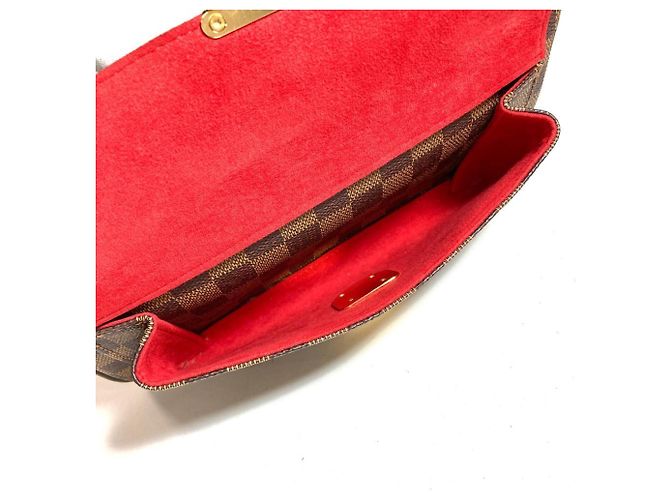 Borsa a Spalla Louis Vuitton Ravello GM Marrone Damier ebene - vista 6