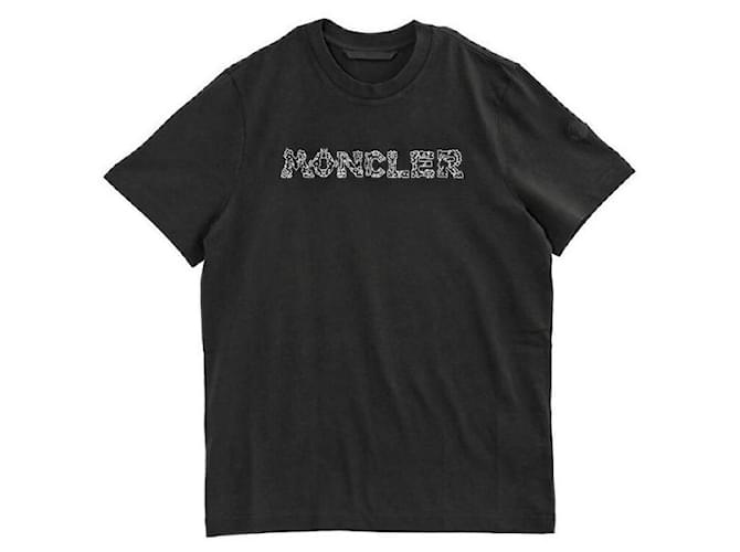 Moncler Logo T-Shirt Schwarz - Ansicht 3