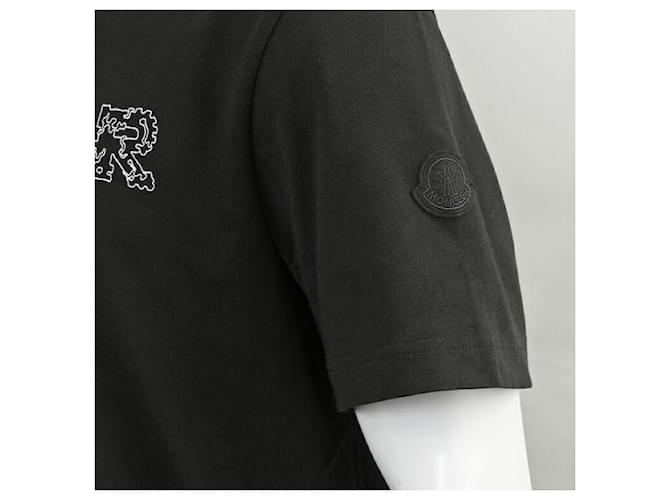 Moncler Logo T-Shirt Schwarz - Ansicht 6