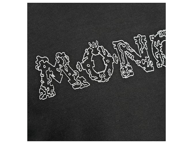 Moncler Logo T-Shirt Schwarz - Ansicht 7