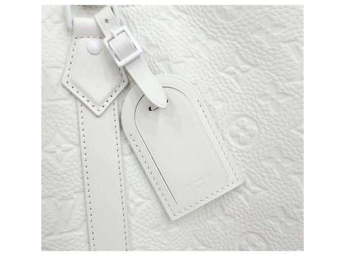 Louis Vuitton Nuova Borsa Tote in Pelle Sacplar Argento - vista 4