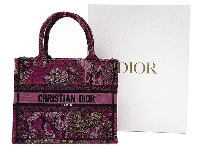 Christian Dior Book Tote Ricamato Small - vista 8
