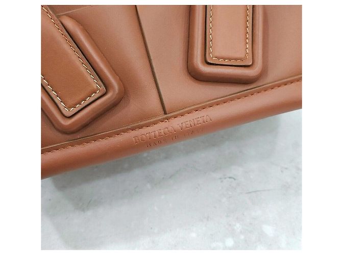 Bottega Veneta Mini Arco Leder-Tote-Bag Rot - Ansicht 5