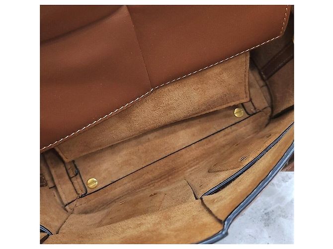 Bottega Veneta Mini Arco Leder-Tote-Bag Rot - Ansicht 7