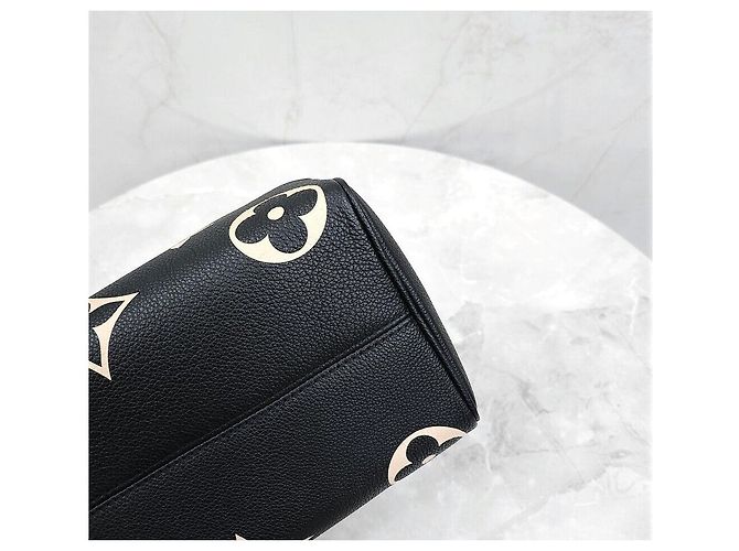 Louis Vuitton Speedy Bandoulière Bicolor Monogram Nero - vista 8