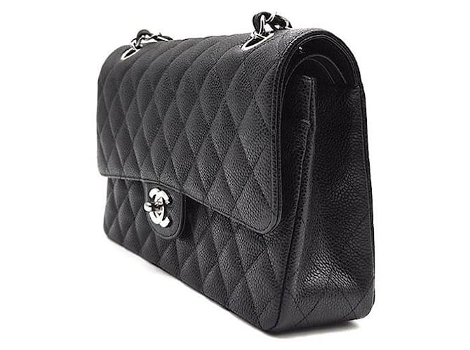 Chanel Caviar Classic Medium Nero - vista 2