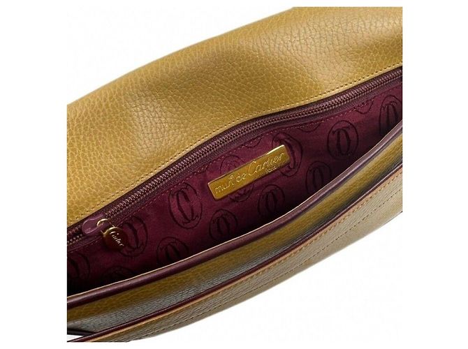 Cartier Bolso de mano Master Amarillo - vista 2