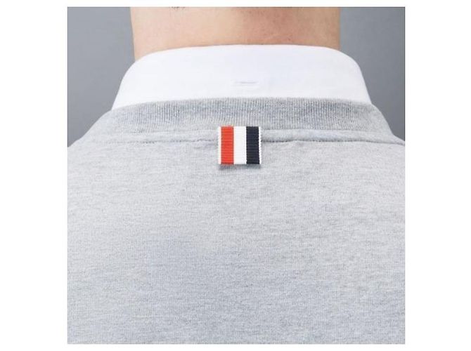 Thom Browne Tonal Stripe Oversized Medium Weight Jersey Multiple colors - view 11