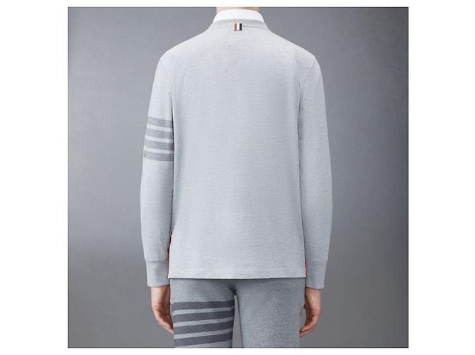 Thom Browne Tonal Stripe Oversized Medium Weight Jersey Multiple colors - view 12