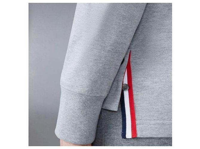 Thom Browne Tonal Stripe Oversized Medium Weight Jersey Multiple colors - view 4