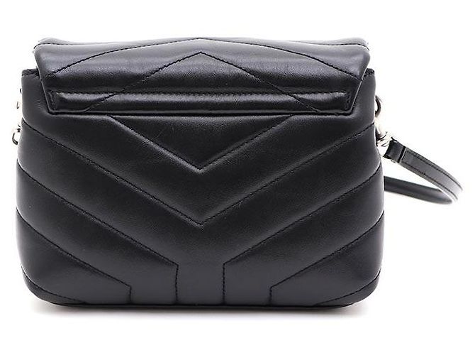 Saint Laurent Borsa a tracolla e borsa a spalla Monogram Mini Loulou Toy Nero - vista 3