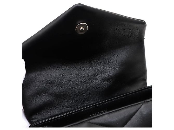 Saint Laurent Borsa a tracolla e borsa a spalla Monogram Mini Loulou Toy Nero - vista 6