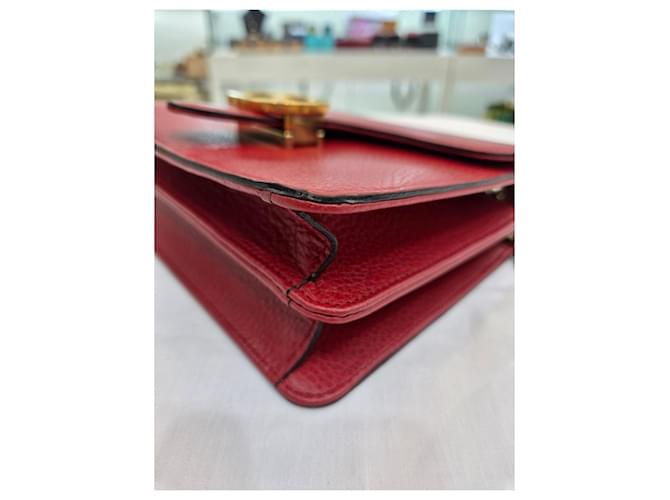 Gucci Piccola borsa a tracolla e crossbody Interlocking Red Rosso - vista 16