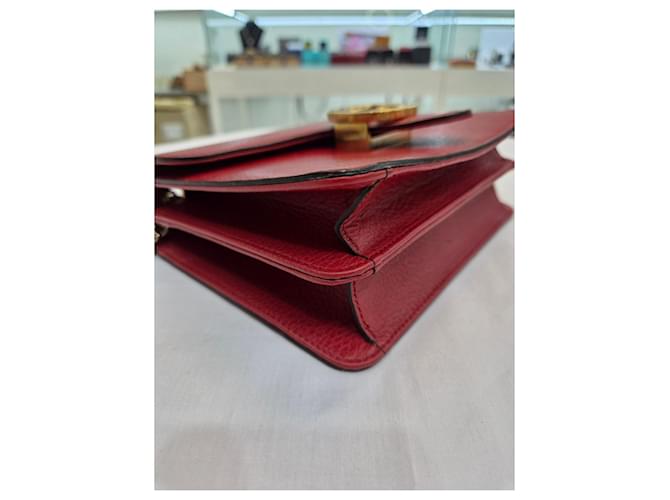 Gucci Piccola borsa a tracolla e crossbody Interlocking Red Rosso - vista 17