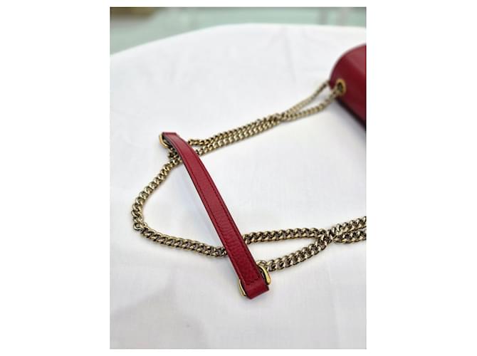 Gucci Piccola borsa a tracolla e crossbody Interlocking Red Rosso - vista 18
