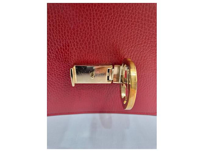 Gucci Piccola borsa a tracolla e crossbody Interlocking Red Rosso - vista 20