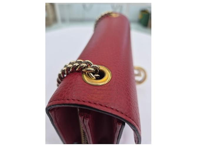Gucci Piccola borsa a tracolla e crossbody Interlocking Red Rosso - vista 21