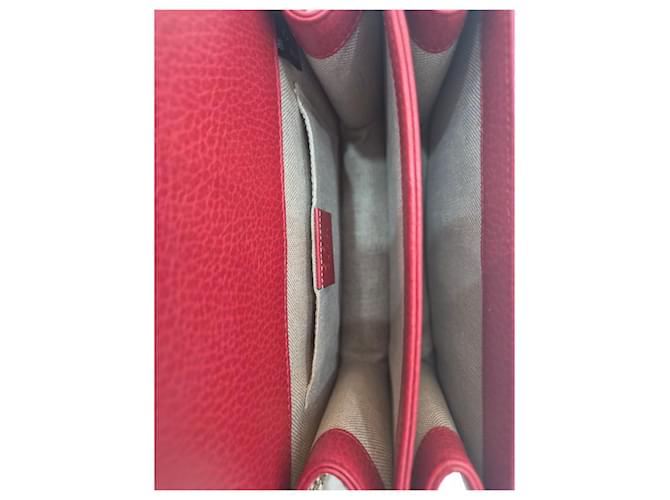 Gucci Piccola borsa a tracolla e crossbody Interlocking Red Rosso - vista 8