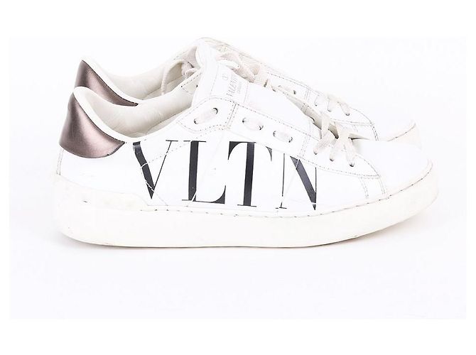 Valentino Sneakers bianche da donna con strap nascosto Bianco - vista 6
