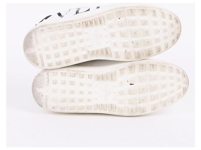 Valentino Sneakers bianche da donna con strap nascosto Bianco - vista 8