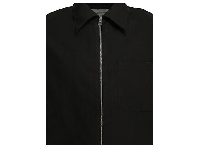 Givenchy Couture Seam Zip Hemd Schwarz - Ansicht 6