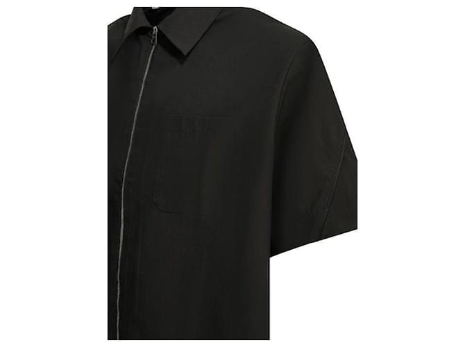 Givenchy Couture Seam Zip Hemd Schwarz - Ansicht 7