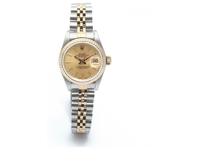 Rolex Datejust Combo Simple Classic Index Damenuhr Gelb - Ansicht 16