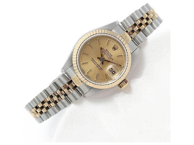 Rolex Datejust Combo Simple Classic Index Damenuhr Gelb - Ansicht 21