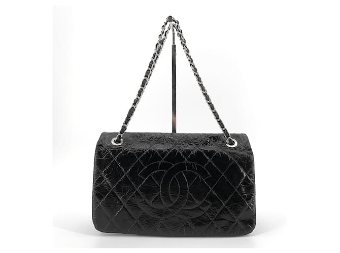 Chanel Borsa a Spalla Timeless CC Flap Nero - vista 2