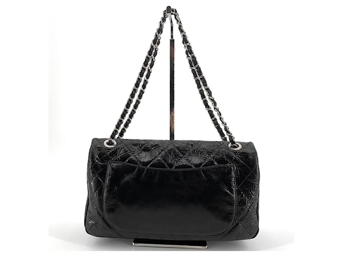 Chanel Borsa a Spalla Timeless CC Flap Nero - vista 5