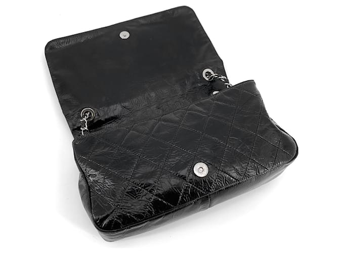 Chanel Borsa a Spalla Timeless CC Flap Nero - vista 7