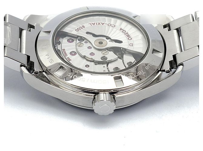 Omega Orologio da uomo in acciaio con quadrante blu Aqua Terra - vista 13