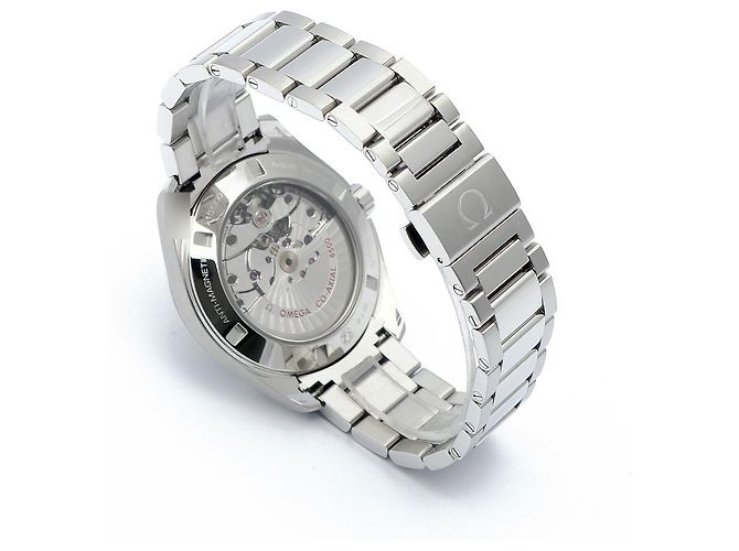 Omega Orologio da uomo in acciaio con quadrante blu Aqua Terra - vista 18