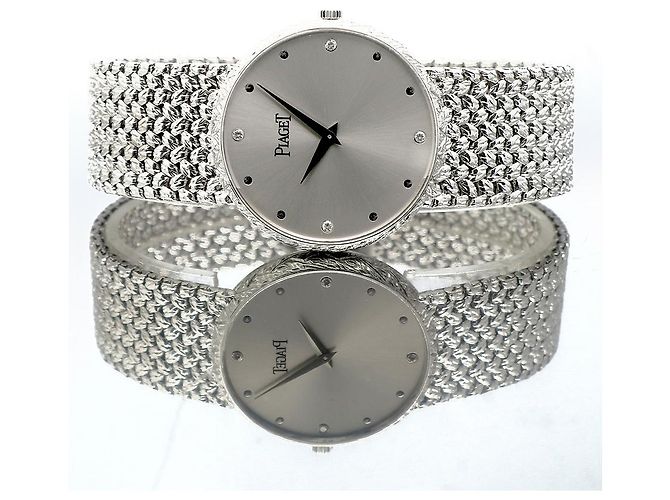 Piaget Montre unisexe Rope Tradition Medium Manual Vintage White Gold Blanc - vue 19