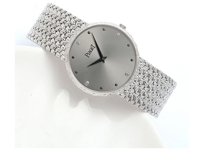 Piaget Montre unisexe Rope Tradition Medium Manual Vintage White Gold Blanc - vue 21