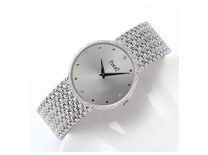 Piaget Montre unisexe Rope Tradition Medium Manual Vintage White Gold Blanc - vue 22