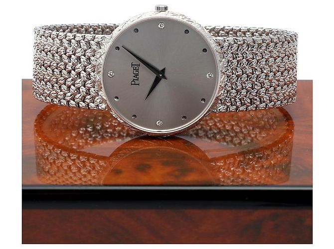 Piaget Montre unisexe Rope Tradition Medium Manual Vintage White Gold Blanc - vue 24
