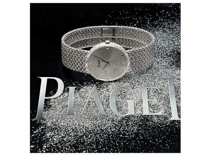 Piaget Montre unisexe Rope Tradition Medium Manual Vintage White Gold Blanc - vue 3