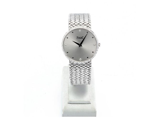 Piaget Montre unisexe Rope Tradition Medium Manual Vintage White Gold Blanc - vue 4