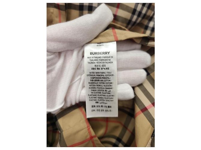 Burberry Vintage Check Stretch-Baumwolltwill-Hemd Braun - Ansicht 5