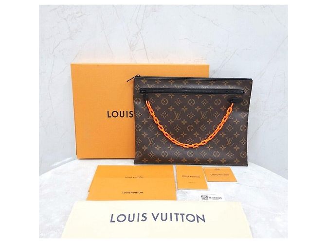 Louis Vuitton Pochette à chaîne Monogram Édition Limitée Virgil Abloh - vista 6