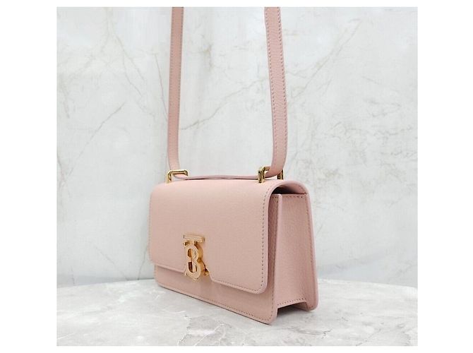 Burberry Mini borsa a tracolla in pelle rosa - vista 2
