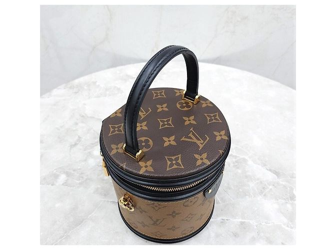 Louis Vuitton Tote Cannes in tela Monogram Reverse Multicolore - vista 4