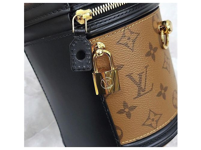Louis Vuitton Tote Cannes in tela Monogram Reverse Multicolore - vista 7