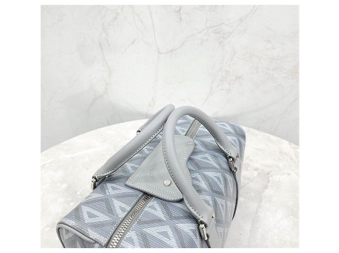 Dior Sac Ringo CD Diamond Canvas Messenger Bag - vue 5