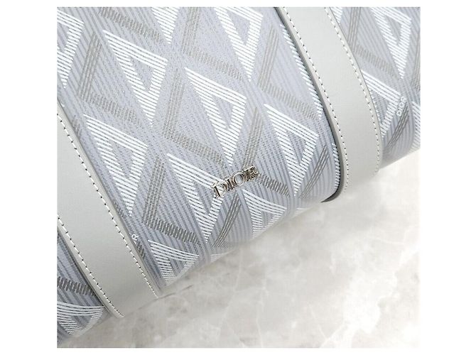 Dior Sac Ringo CD Diamond Canvas Messenger Bag - vue 6