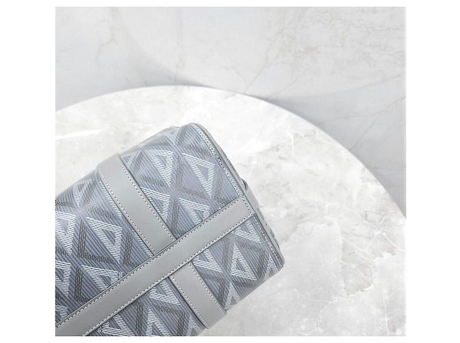 Dior Sac Ringo CD Diamond Canvas Messenger Bag - vue 7