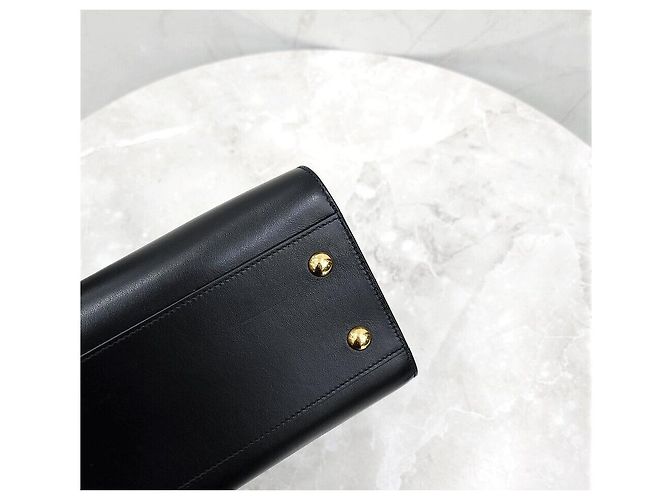 Saint Laurent Monogram Canvas Tote Schultertasche - vista 5